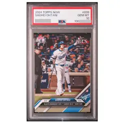 Shohei Otani PSA10 NLCS First Home Run Card ToppsNow 839 Used - Image 1