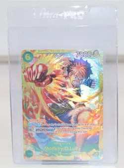 One Piece TCG OP13-118 Monkey D. Luffy SEC Card Game CCG English - Image 1