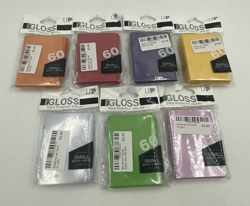 60 Ultra Pro Gloss Deck Protector Small Card Sleeve Custom Bundle of 7 Colors - Image 1