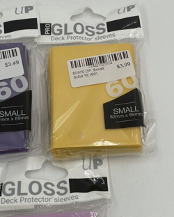 60 Ultra Pro Gloss Deck Protector Small Card Sleeve Custom Bundle of 7 Colors - Image 5