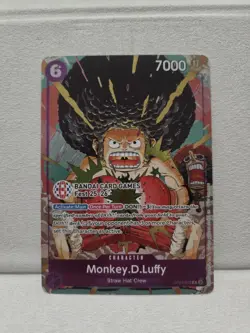 Bandai Card Games 25-26 Monkey.D.Luffy One Piece Card Game English Version - Image 1