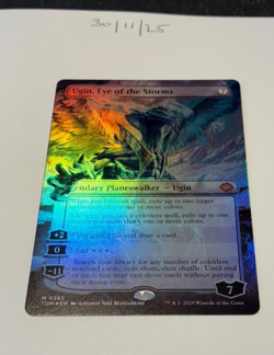 Magic the Gathering MTG Ugin, Eye of the Storms B'less FOIL Double-sided NM/M - Image 1