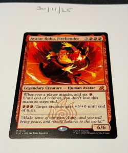 Magic the Gathering MTG Avatar Roku, Firebender x1 Mythic Card NM/M Avatar - Image 1