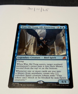 Magic the Gathering MTG Wan Shi Tong, All-Knowing x1 Mythic Card NM/M Avatar - Image 1