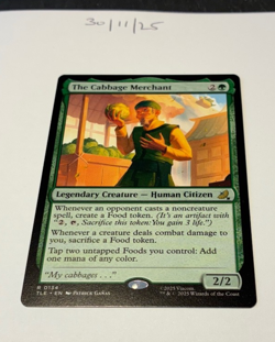 Magic the Gathering MTG The Cabbage Merchant x1 Rare Card NM/M Avatar - Image 1
