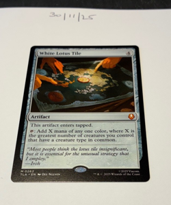 Magic the Gathering MTG White Lotus Tile x1 Mythic Card NM/M Avatar - Image 1