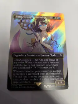 MTG Magic YUNA GRAND SUMMONER M 216 SURGE Foil FIC Extras FFX En Card KARTE - Image 1
