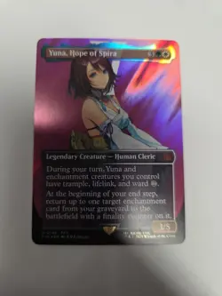 MTG Magic Yuna, Hope Of Spira M 549 Surge Foil Ffx Extras Fin En Card - Image 1