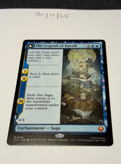 Magic the Gathering MTG The Legend of Kuruk x1 Mythic Card NM/M Avatar - Image 1