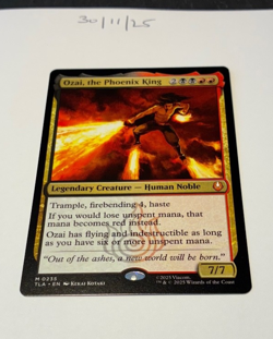 Magic the Gathering MTG Ozai, the Phoenix King x1 Mythic Card NM/M Avatar - Image 1