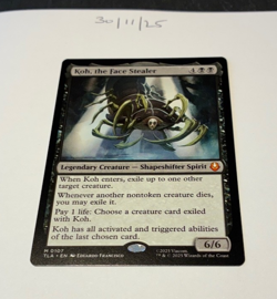 Magic the Gathering MTG Koh, the Face Stealer x1 Mythic Card NM/M Avatar - Image 1