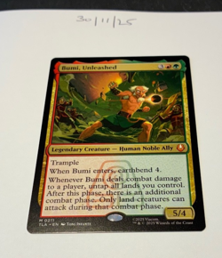 Magic the Gathering MTG Bumi, Unleashed x1 Mythic Card NM/M Avatar - Image 1