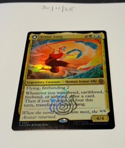Magic the Gathering MTG Avatar Aang x1 Mythic FOIL Card NM/M - Image 1