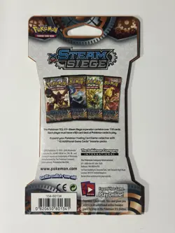 Pokemon TCG: XY Steam Siege Sleeved Booster Pack New Factory Sealed - Image 2