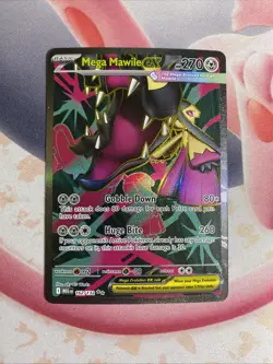 Mega Mawile ex 162/132 Mega Evolutions Full Art Ultra Rare Pokemon Card - Image 1