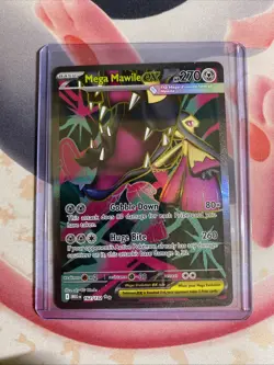 Mega Mawile ex 162/132 Mega Evolutions Full Art Ultra Rare Pokemon Card - Image 3