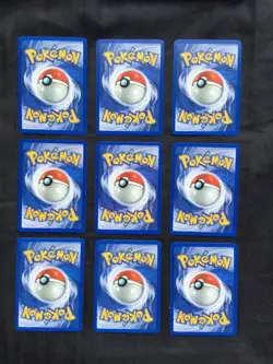 Pokemon Cards: Team Rocket 9 Card Non-Holo Lot - Image 2