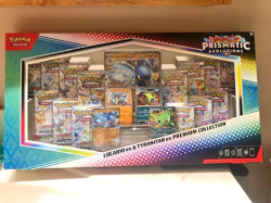 Pokemon Prismatic Evolutions Premium Collection Lucario ex/Tyranitar ex /Sealed - Image 4