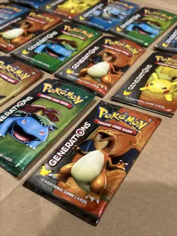 Pokemon Generations Booster Pack Art Lot Of 15 EMPTY - Charizard, Venasaur, etc. - Image 4