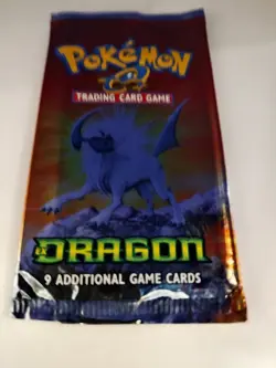 Absol Vintage Pokemon 2003 ex Dragon Booster Pack Art! Rare E Wrapper - Image 1