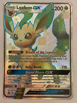 Pokemon TCG Leafeon GX Shiny Vault Holo - Hidden Fates - SV46/SV94 - NM/LP - Image 1