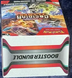 Obsidian Flames Booster Bundle 6 Packs Scarlet & Violet Pokemon TCG *SEALED/NEW* - Image 3