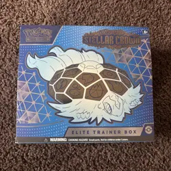 Pokemon Scarlet & Violet Stellar Crown Elite Trainer Box ETB New & Sealed - Image 1