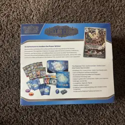 Pokemon Scarlet & Violet Stellar Crown Elite Trainer Box ETB New & Sealed - Image 2