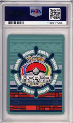 2015 POKEMON PROMO #86 PRIMAL GROUDON EX MINT PSA 9 WORLD CHAMPION - Image 2