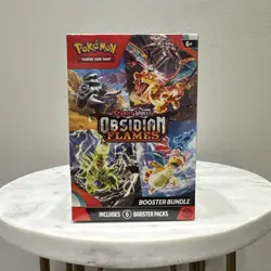 Obsidian Flames Booster Bundle 6 Packs Scarlet & Violet Pokemon TCG *SEALED/NEW* - Image 1