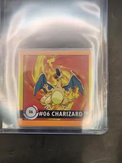 CHARIZARD STICKER #06 POKEMON 1 SERIES 1999 ARTBOX - Image 2