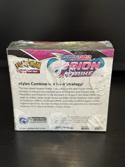 Pokemon Sword & Shield Fusion Strike Booster Box SEALED With Plastic Case - Image 4