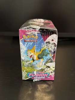Pokemon Sword & Shield Fusion Strike Booster Box SEALED With Plastic Case - Image 5