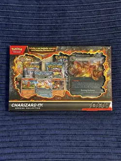 Pokemon TCG Charizard ex Special Collection Box Lenticular Jumbo Sealed - Image 1