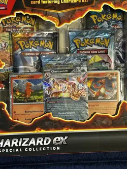Pokemon TCG Charizard ex Special Collection Box Lenticular Jumbo Sealed - Image 3