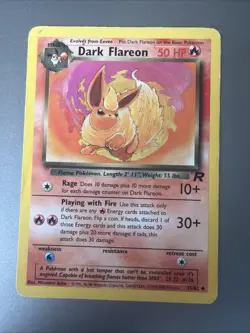 Dark Flareon - 35/82 - Pokemon - Team Rocket - Vintage - WOTC - 2000 - Non-holo - Image 1