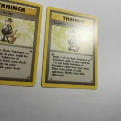 Pokemon TCG 2x - Pokemon Trader Base Set 77/102 Regular Rare - Both LP - Image 4