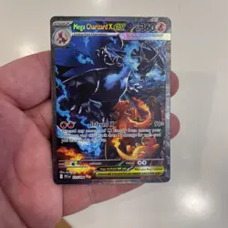 Pokemon TCG Mega Charizard X EX SIR 125/094 English Phantasmal Flames Pack Fresh - Image 1