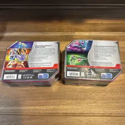Two Pokemon TCG Walmart Black Friday Paradox Destinies Tins SEALED 5 Packs/Tin - Image 2