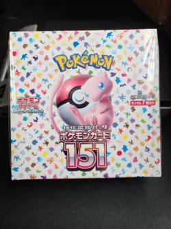 Pokemon 151 Japanese Booster Box Factory Sealed US seller With Shrink READ - Image 1