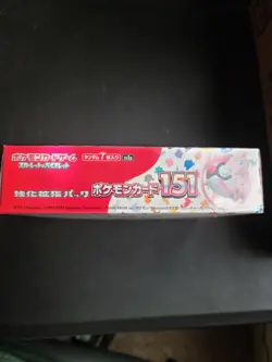 Pokemon 151 Japanese Booster Box Factory Sealed US seller With Shrink READ - Image 3