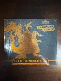 Pokemon Champions Path Elite Trainer Box ETB Sword & Shield New Sealed Charizard - Image 1
