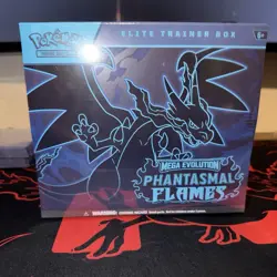 Pokemon TCG Phantasmal Flames ETB Factory Sealed Brand New - Image 1