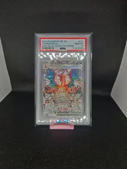 Pokemon SV Obsidian Flames Charizard EX 223/197 Gem Mint PSA 10 - Image 1