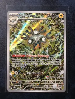 2024 POKEMON CENTER BLACK STAR PROMO SVP EN #159 MAGNETON SURGING SPARKS ETB - Image 1