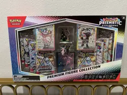 Pokemon TCG: Prismatic Evolutions Premium Figure Collection Factory Sealed Box - Image 1