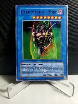 Yugioh! Dark Master-Zorc DCR-082 - Unlimited - Super Rare - Mint (Pack Fresh) - Image 1