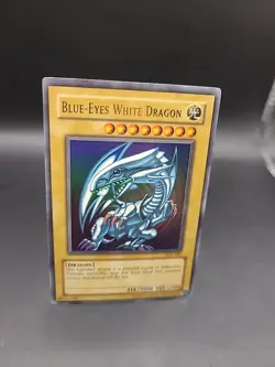 Yugioh! Blue-Eyes White Dragon - SDK-001 - Ultra Rare - Unlimited, light Play - Image 2