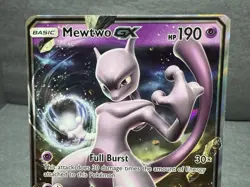 Pokemon TCG Mewtwo GX 39/73 Shining Legends Holo Ultra Rare Card 2017 - Image 3