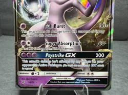Pokemon TCG Mewtwo GX 39/73 Shining Legends Holo Ultra Rare Card 2017 - Image 4